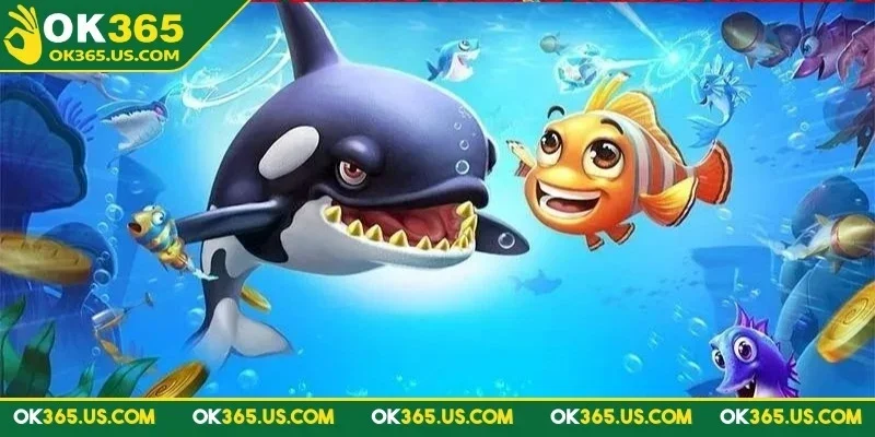 Bắn cá đổi thưởng OK365 thuộc thể loại game trực tuyến hấp dẫn