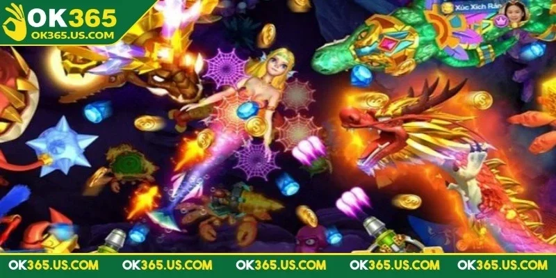 Tìm hiểu tính năng đặc biệt trong tựa game bắn cá Long Vương OK365