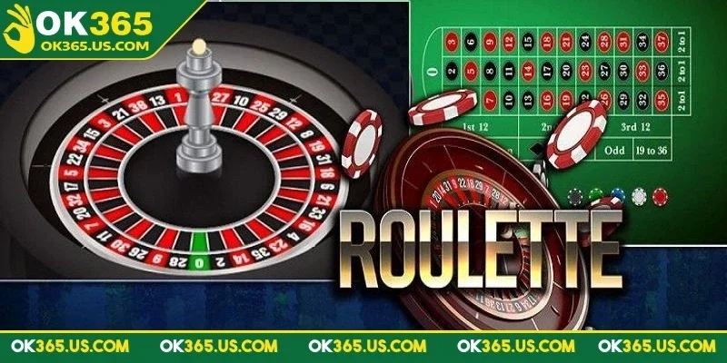 Các cửa cược phổ biến trong tựa game roulette OK365