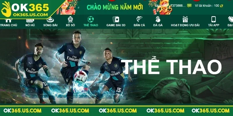 Đôi nét về sảnh thể thao OK365